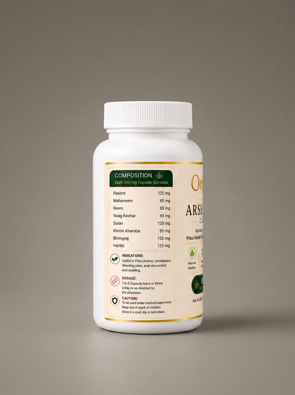 Arsh Relief Capsule – Ayurvedic Support for Piles Relief & Digestive Wellness